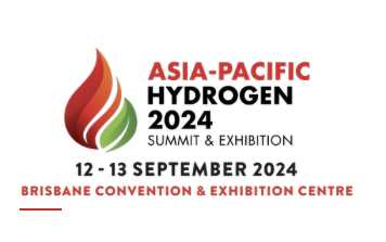 Event poster for Asia-Pacific Hydrogen Summit 2024